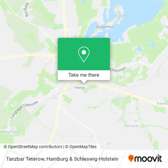 Карта Tanzbar Teterow