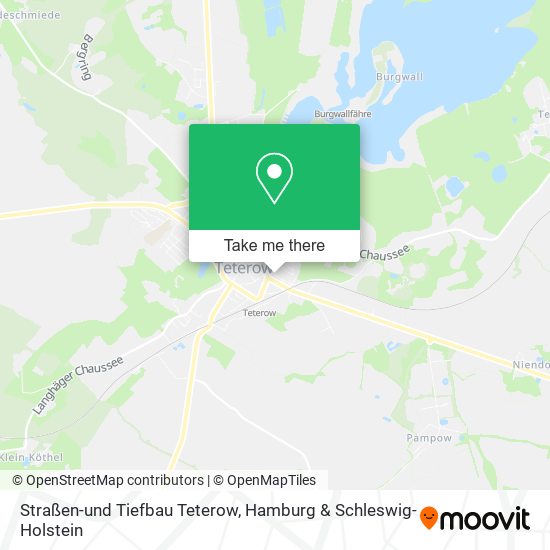 Straßen-und Tiefbau Teterow map