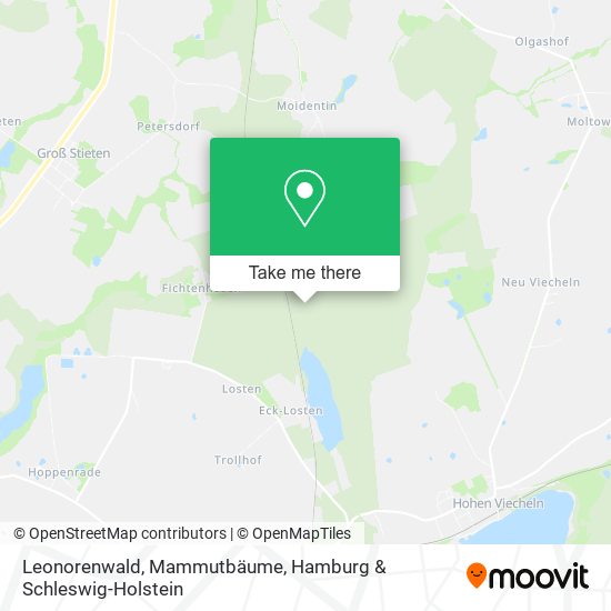 Leonorenwald, Mammutbäume map