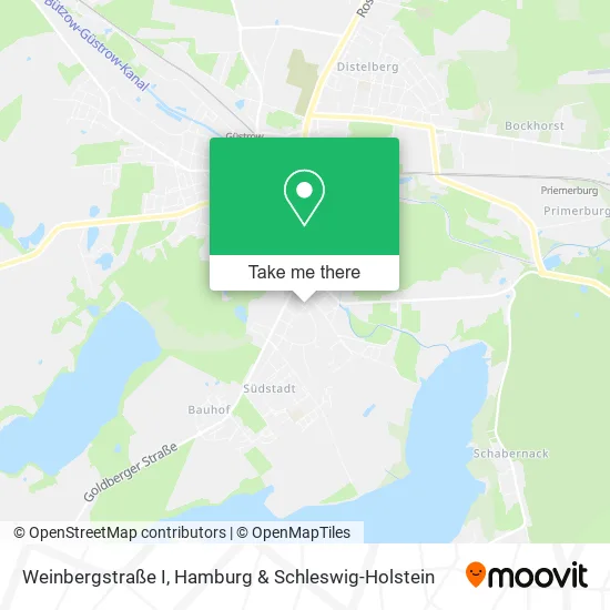 Карта Weinbergstraße I