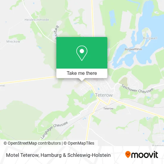 Motel Teterow map