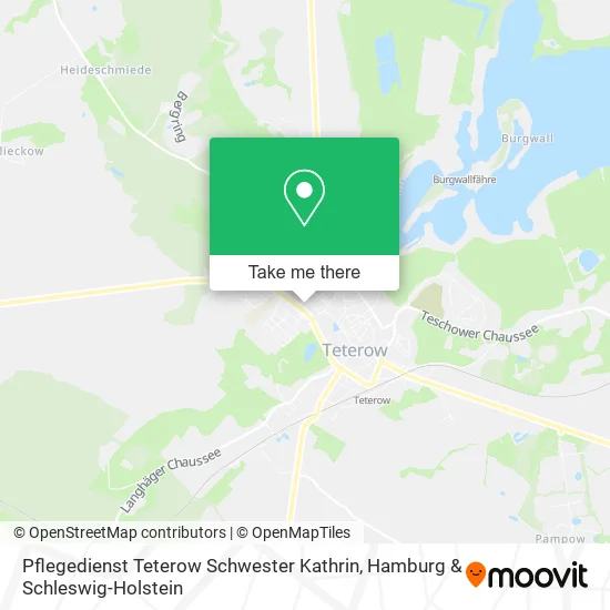 Карта Pflegedienst Teterow Schwester Kathrin