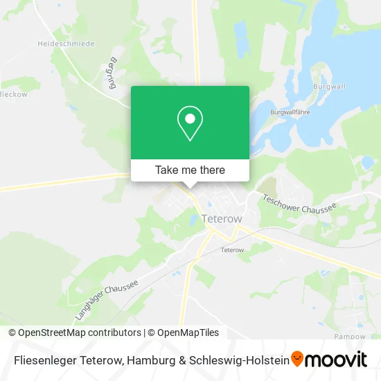 Карта Fliesenleger Teterow