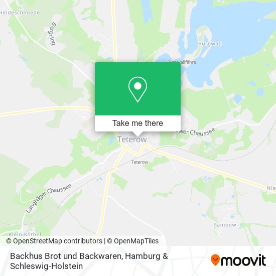 Backhus Brot und Backwaren map
