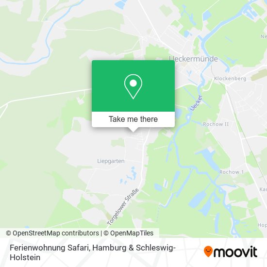 Ferienwohnung Safari map