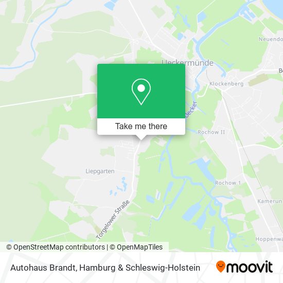 Autohaus Brandt map