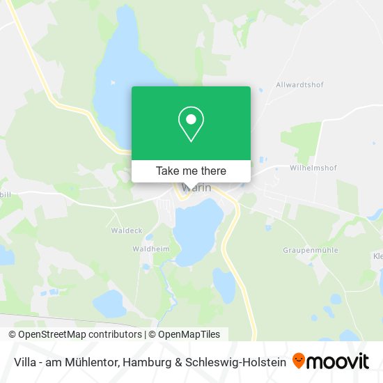 Villa - am Mühlentor map