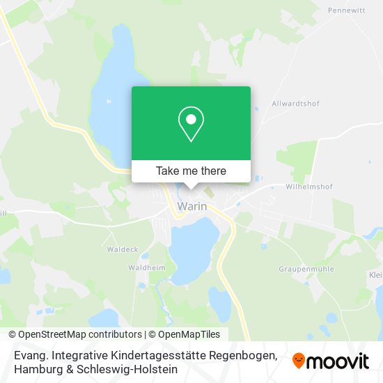 Evang. Integrative Kindertagesstätte Regenbogen map