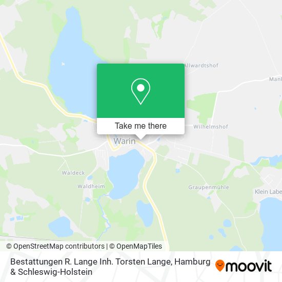 Bestattungen R. Lange Inh. Torsten Lange map