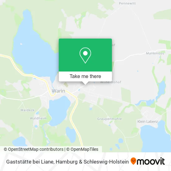 Карта Gaststätte bei Liane