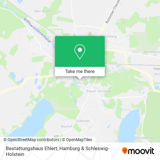 Bestattungshaus Ehlert map