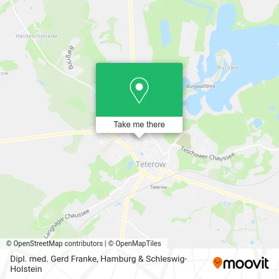 Карта Dipl. med. Gerd Franke