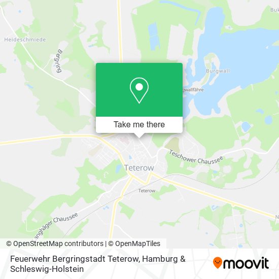 Feuerwehr Bergringstadt Teterow map
