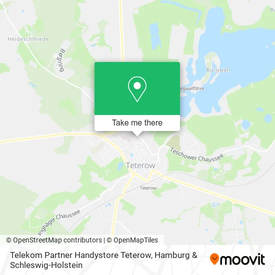 Карта Telekom Partner Handystore Teterow