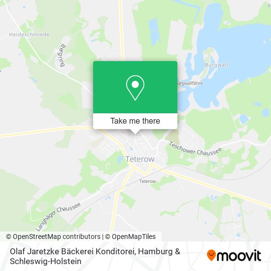 Olaf Jaretzke Bäckerei Konditorei map
