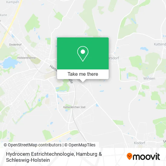 Карта Hydrocem Estrichtechnologie