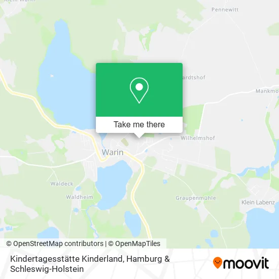 Карта Kindertagesstätte Kinderland