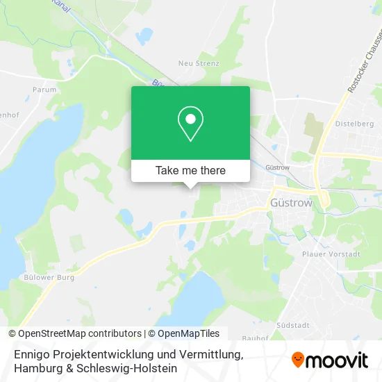 Карта Ennigo Projektentwicklung und Vermittlung