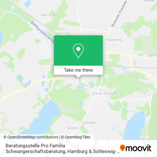 Beratungsstelle Pro Familia Schwangerschaftsberatung map