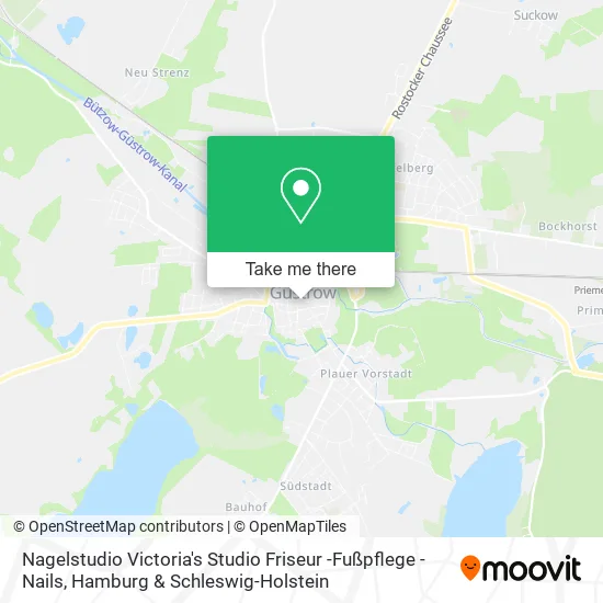 Карта Nagelstudio Victoria's Studio Friseur -Fußpflege -Nails