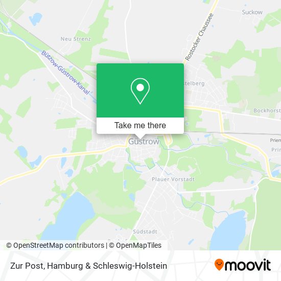 Zur Post map