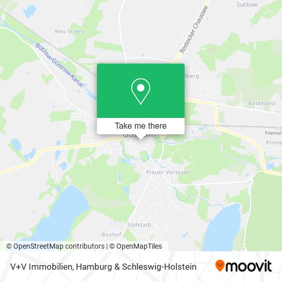 V+V Immobilien map