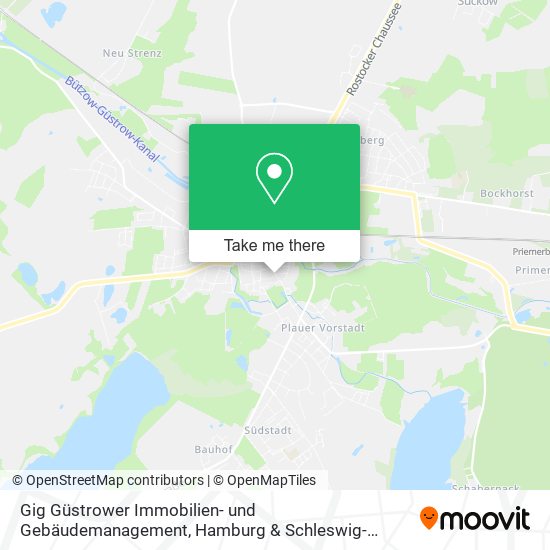 Gig Güstrower Immobilien- und Gebäudemanagement map