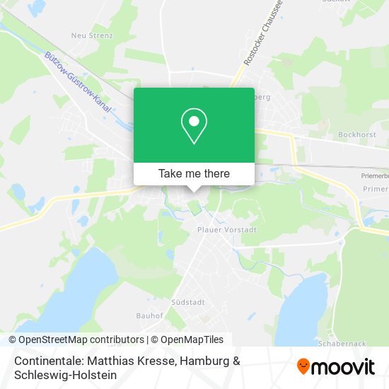 Continentale: Matthias Kresse map