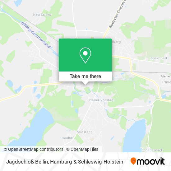 Jagdschloß Bellin map