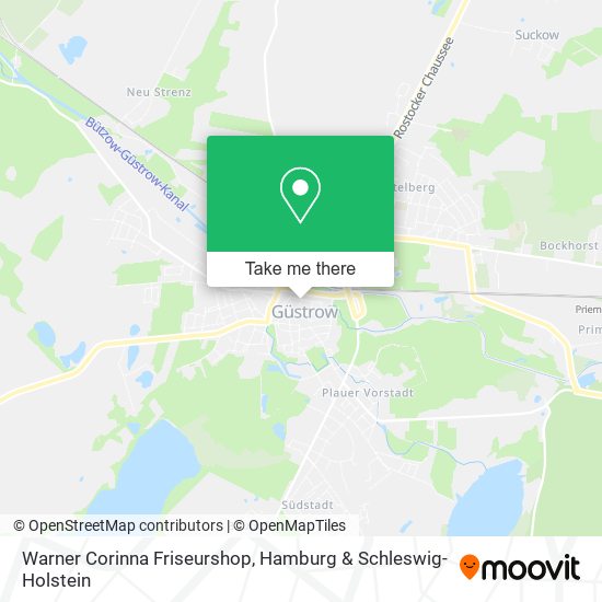 Warner Corinna Friseurshop map