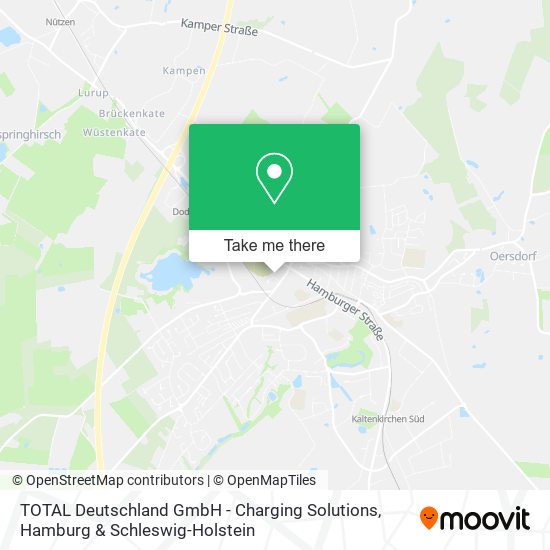 TOTAL Deutschland GmbH - Charging Solutions map