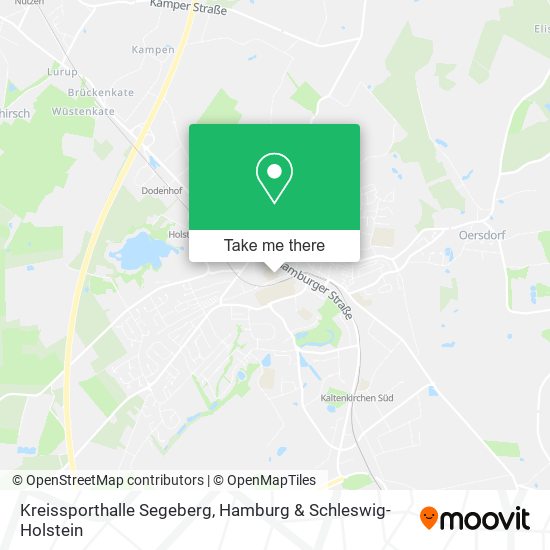 Kreissporthalle Segeberg map