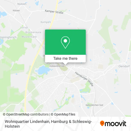 Карта Wohnquartier Lindenhain