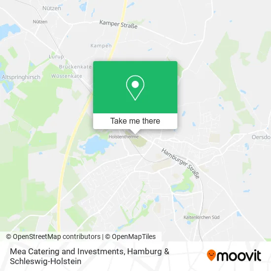 Карта Mea Catering and Investments