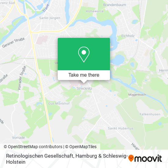 Retinologischen Gesellschaft map