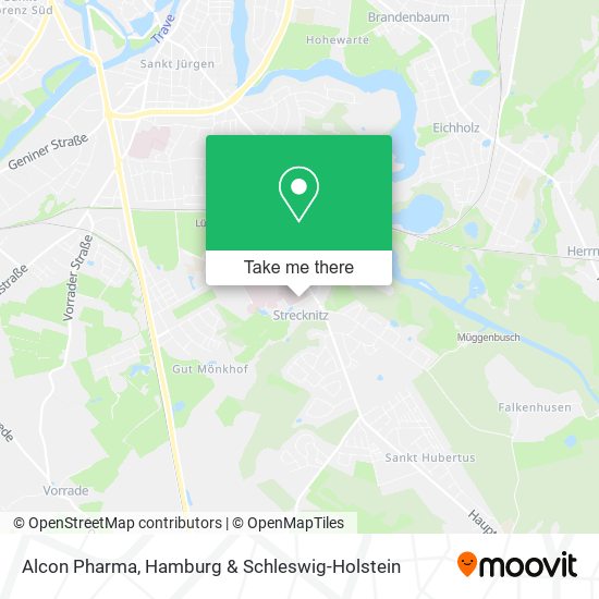 Alcon Pharma map