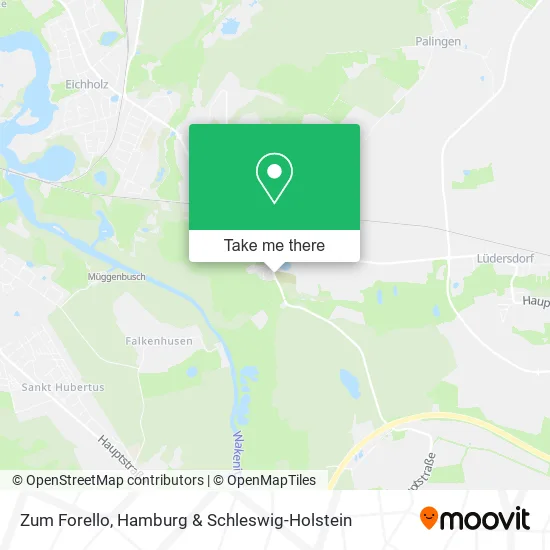 Карта Zum Forello