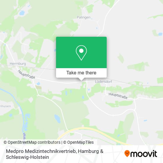 Medpro Medizintechnikvertrieb map