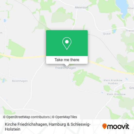 Kirche Friedrichshagen map