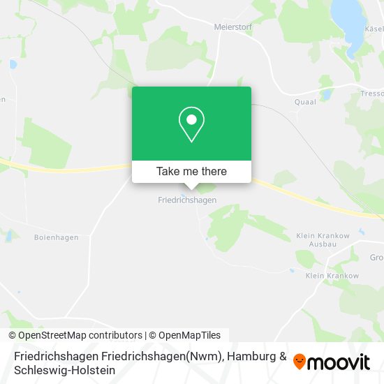 Friedrichshagen Friedrichshagen(Nwm) map