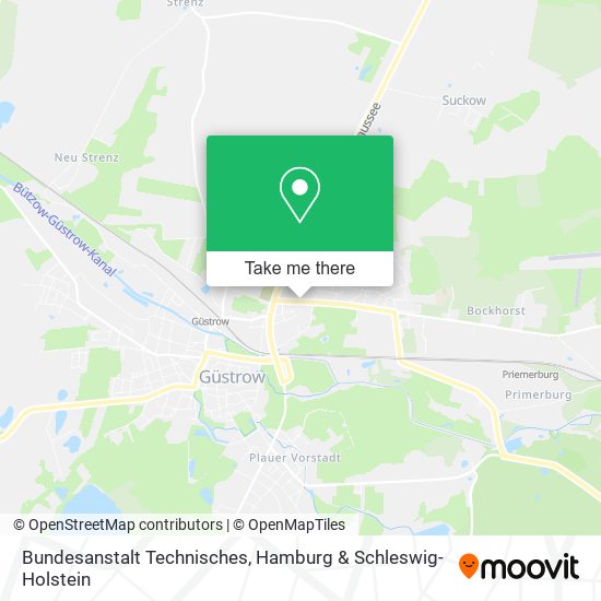 Bundesanstalt Technisches map