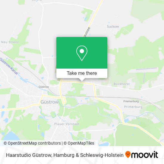 Haarstudio Güstrow map