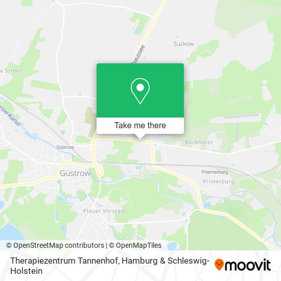 Therapiezentrum Tannenhof map