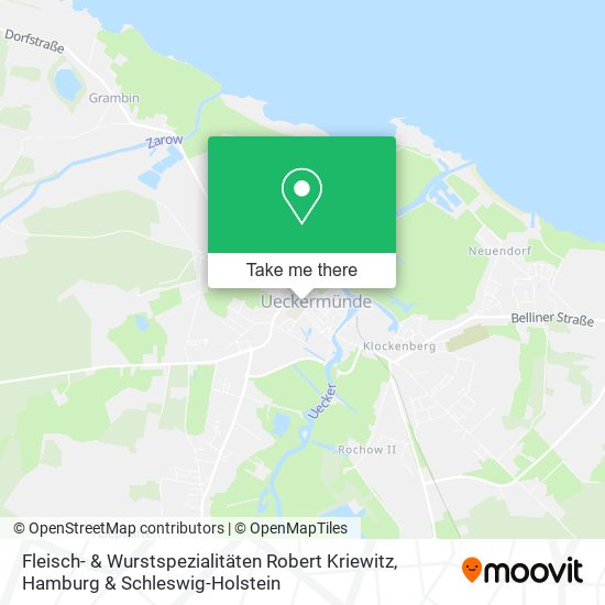 Fleisch- & Wurstspezialitäten Robert Kriewitz map