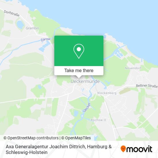 Axa Generalagentur Joachim Dittrich map