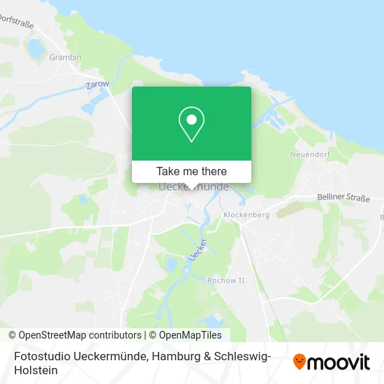 Карта Fotostudio Ueckermünde