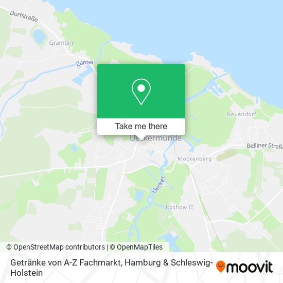 Getränke von A-Z Fachmarkt map