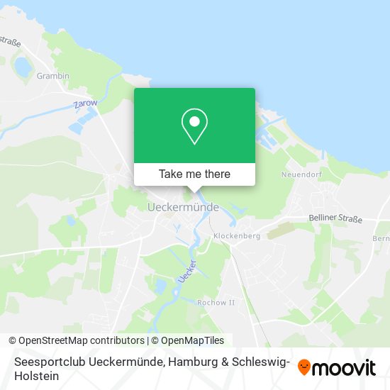 Seesportclub Ueckermünde map