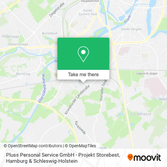 Карта Pluss Personal Service GmbH - Projekt Storebest