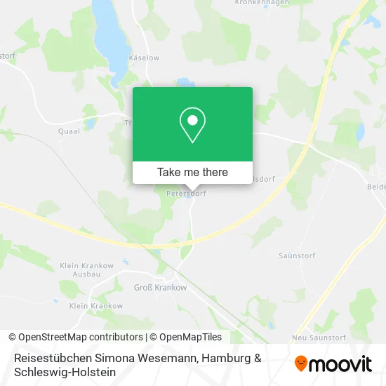 Карта Reisestübchen Simona Wesemann